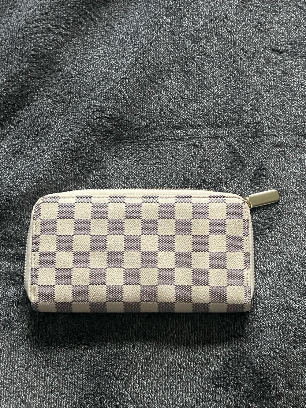 Checker Zip Wallet - Picture 3 of 4